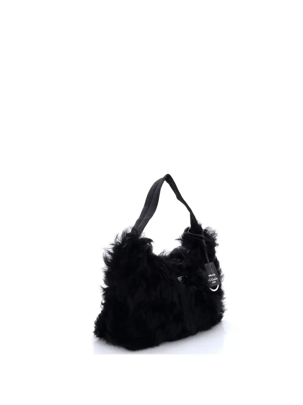 Prada Re-Edition Hobo Shearling Mini #291780P12B